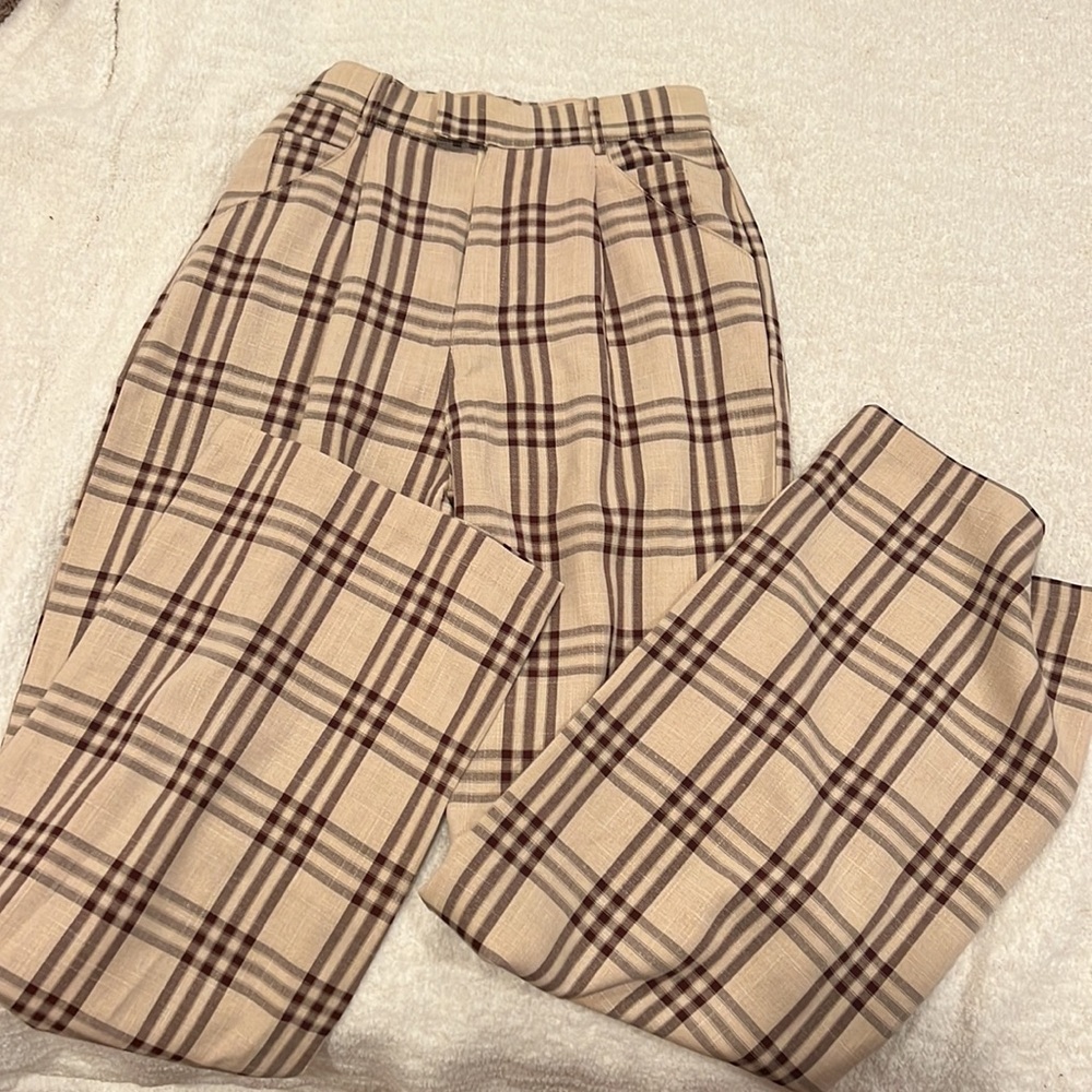 Princess Polly plaid trouser - Picture 4 of 5